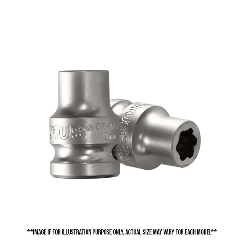1/2" Non-Slip Impact Socket – Lotus Enhanced-Grip Fastening Tool 1