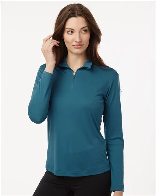 Allpro 41870L Women'S Quarter-Zip Pullover – Pro-Lock Fabric 1