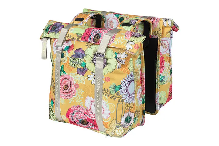 Basil Bloom Field Dual Compartment Bike Pannier 1