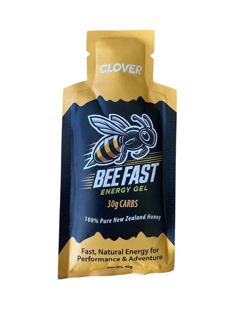 Bee Fast Clover Sports Fuel – 40G Pure Clover Honey Gel For Rapid Carbohydrate Delivery 1