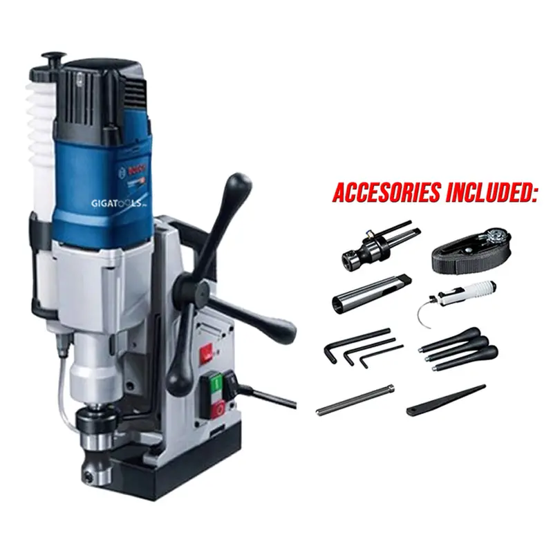 Bosch Gbm 50-2 Magnetic Core Drill – 1200W, Heavy-Duty Portable Hole Cutter For Steel 1