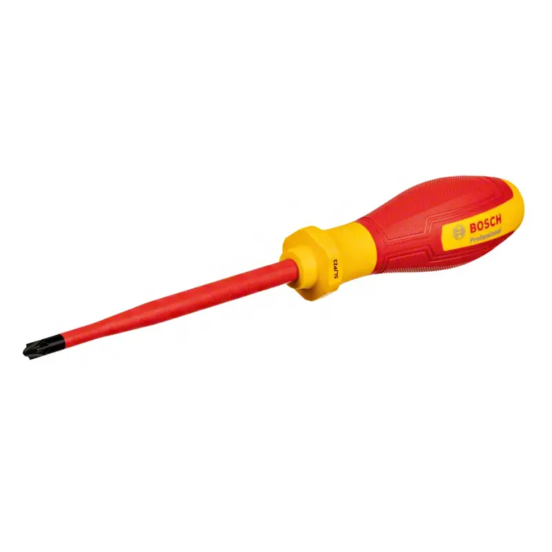 Bosch Professional Sl/Pz2 X 125Mm Vde Dual-Function Screwdriver – Slotted & Pozidriv Tip (1600A02Nd7) 1
