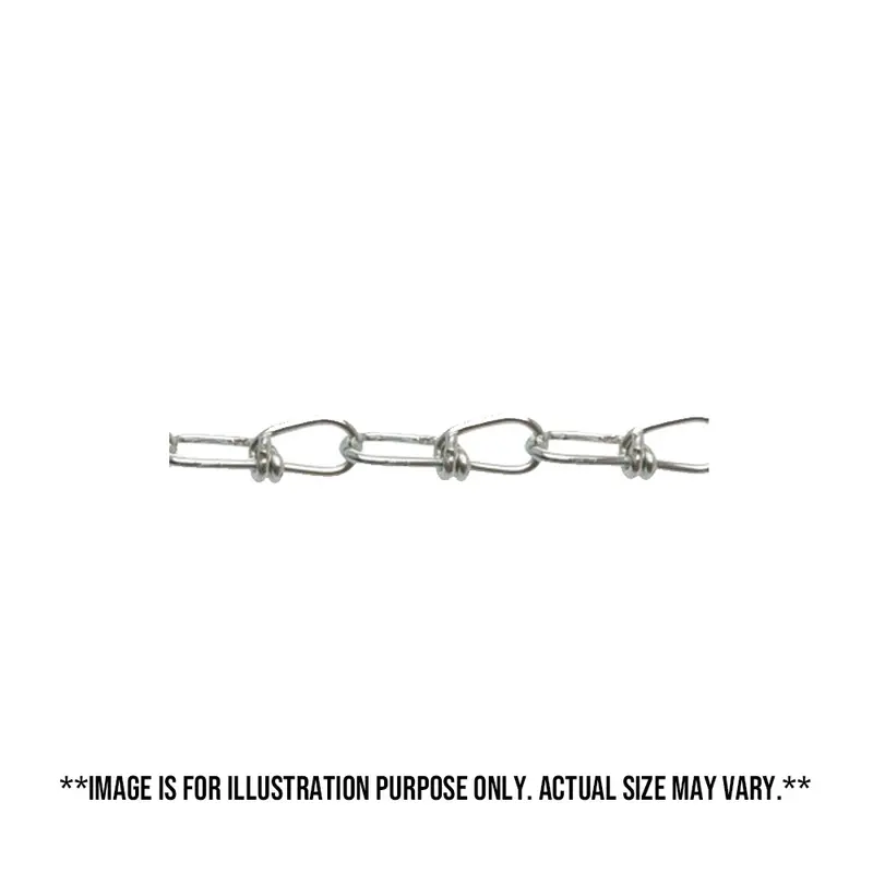 Campbell Blu-Krome Inco Double Loop Chain – Corrosion-Resistant Alloy Construction 1