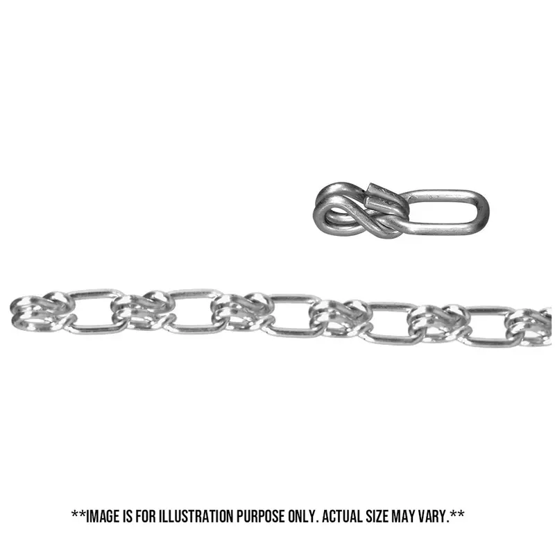 Campbell Blu-Krome Lock Link Single Loop Chain – Secure Fastening Design, #072-2427 1