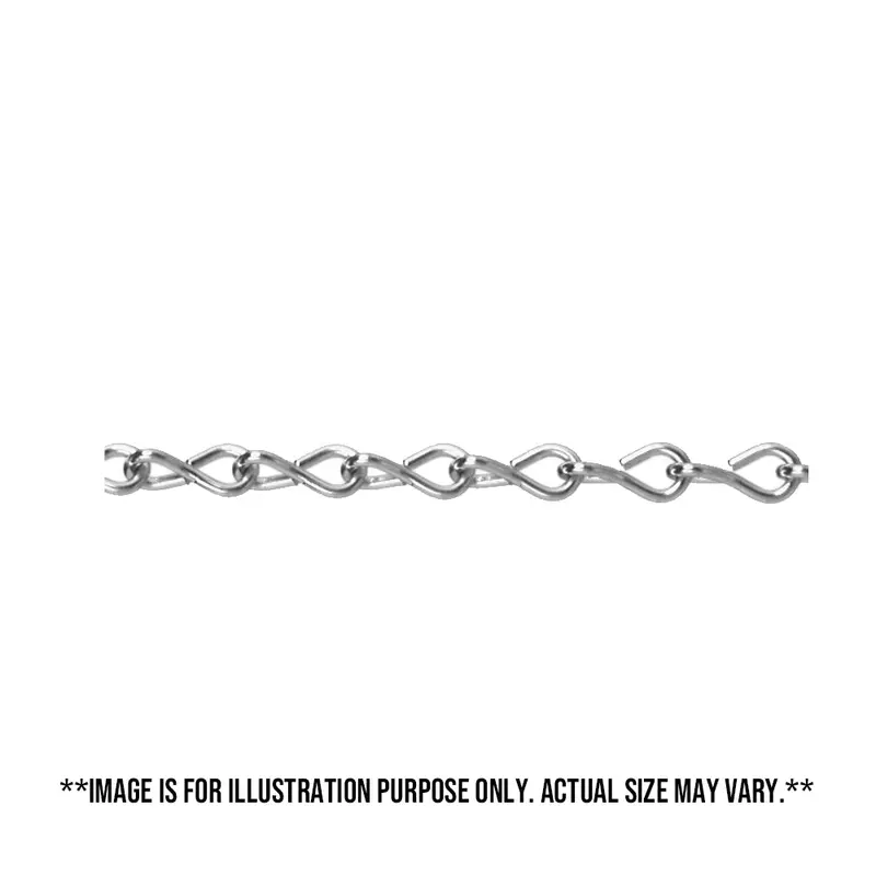 Campbell Blu-Krome Single Jack Steel Chain – High-Strength Load-Bearing Chain 1