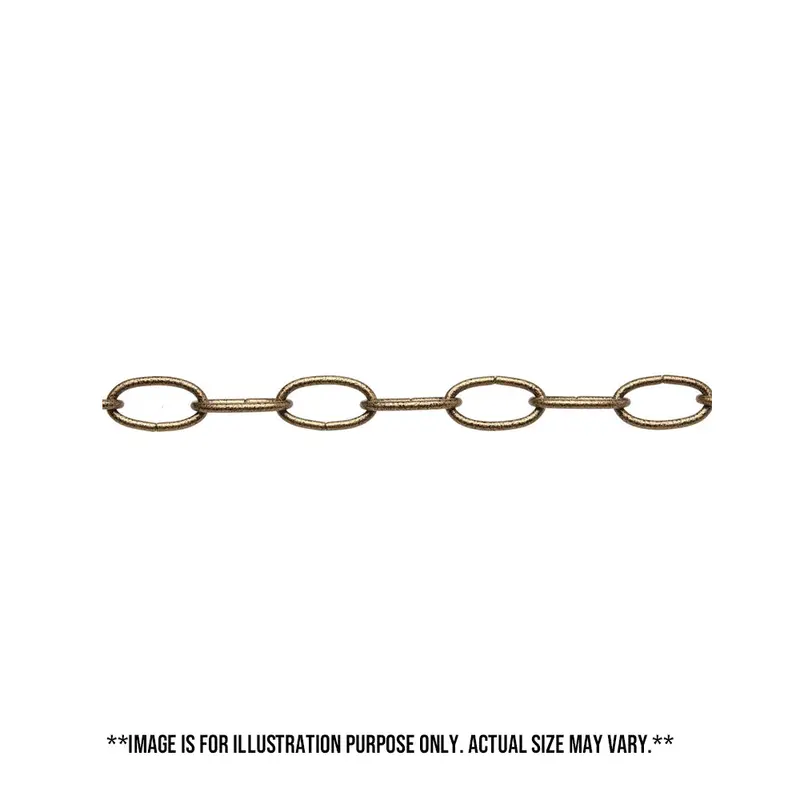 Campbell Decorator Chain – Usa-Made, Powder-Coated Steel Chain For Hanging Plants, Lights, And Drapery 1