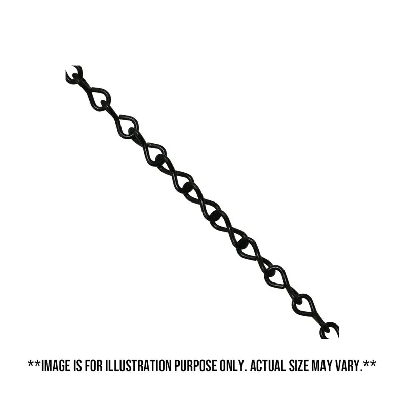 Campbell Usa Black Polycoated Single Jack Chain (Pb072-2827) 1