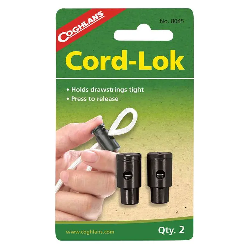 Coghlan’S Adjustable Cord Locks – Set Of Two Universal Stopper Clips 1