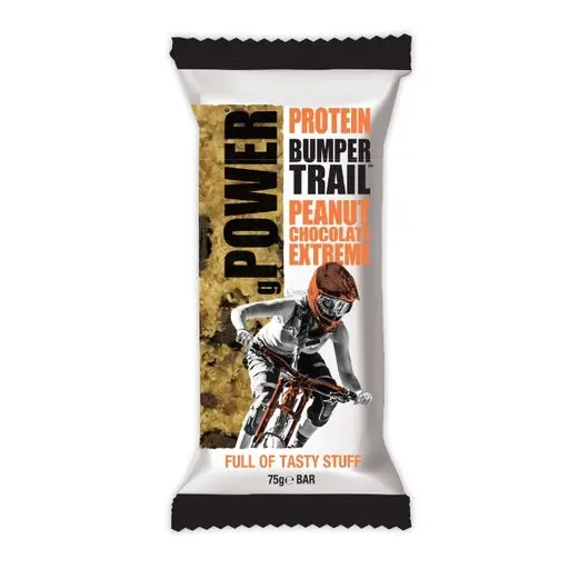Cookietime Peanut Chocolate Protein Trail Bumper Bar (75G) 1