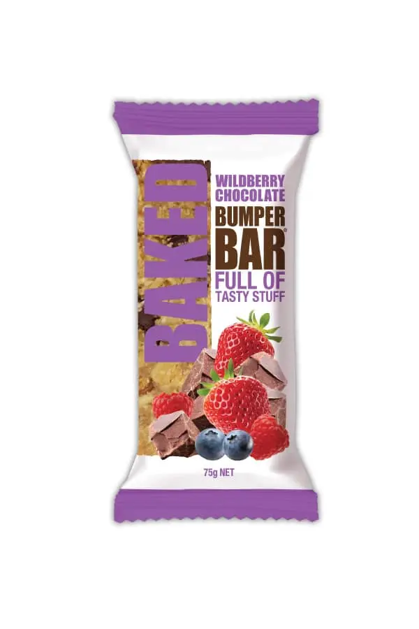 Cookietime Wildberry Chocolate Bumper Bar (75G) 1
