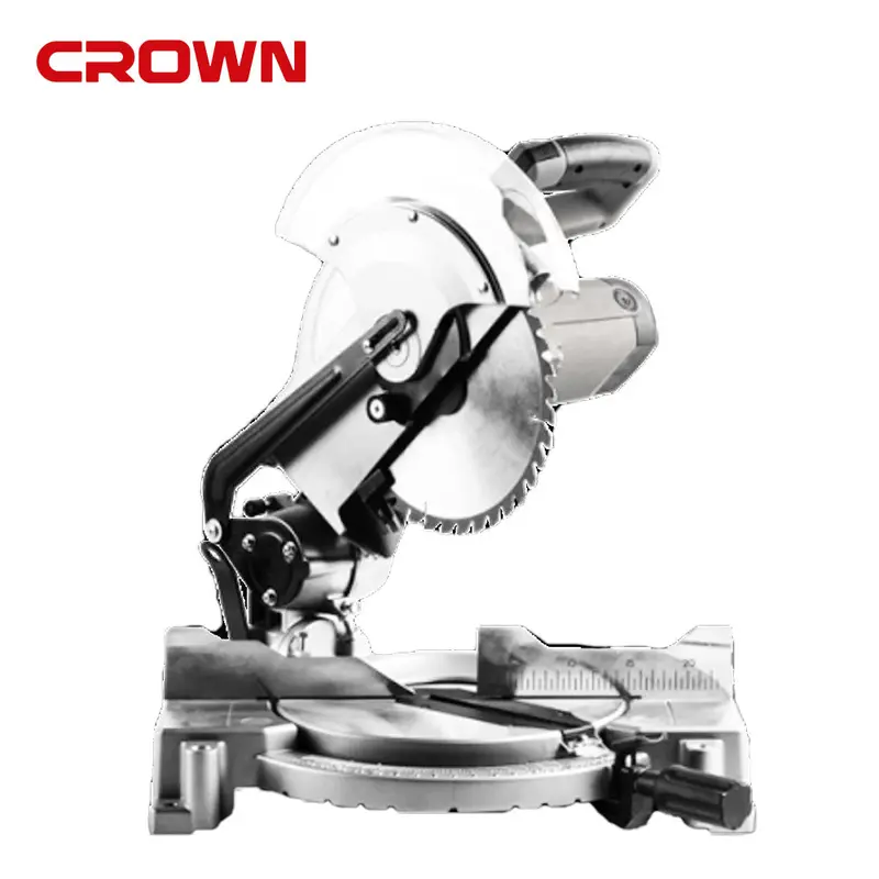 Crown Ct15208 10-Inch Fixed-Base Miter Saw – 1800W Heavy-Duty Cutting Power 1