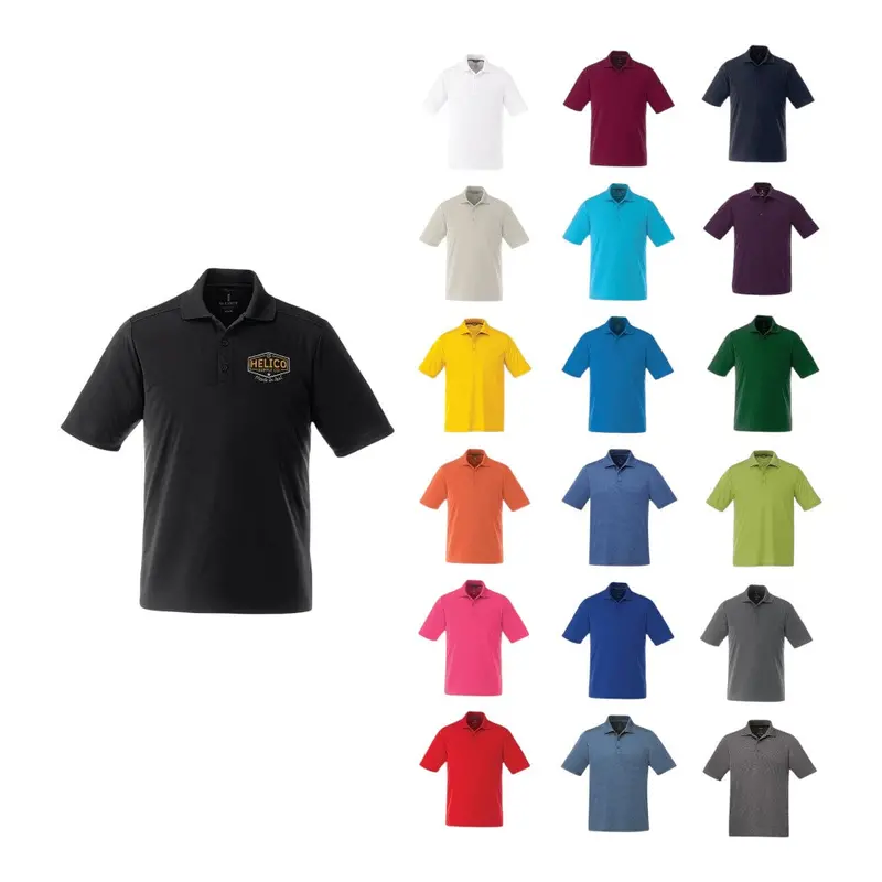 Dade Men'S Performance Short-Sleeve Polo – Elevate Tm16398 1