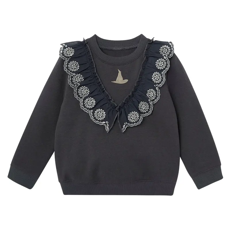 Elphaba Ruffled Wicked Sweatshirt – Girls' Themed Hoodie For Babies & Toddlers 1