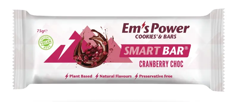 Em'S Power Cookie Bars Chocolate Cranberry Flavor 1