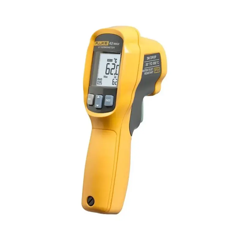 Fluke 62 Max Infrared Thermometer – 10:1 Distance-To-Spot, Ip54 Rated, Drop-Tested 1