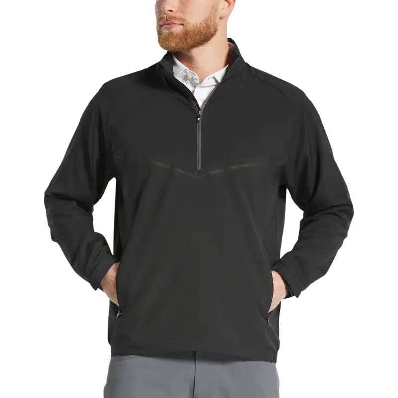 Footjoy Zephyr Half-Zip Windshirt – Lightweight Golf Layer Tm12613