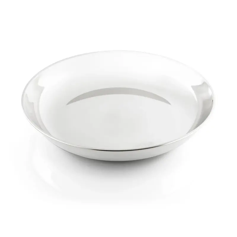 Gsi Glacier Stainless Steel Deep Plate – 21 Cm 1