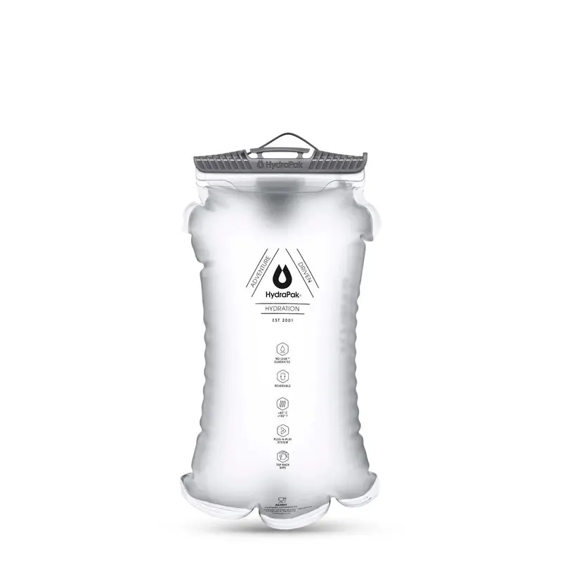 Hydrapak Velocity 3L Hydration Bladder – Collapsible Reservoir With Quick-Connect Fitting 1