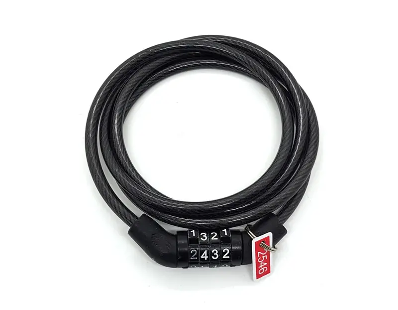 Mammoth Heavy-Duty Cable Combination Lock With Reinforced Sheath 1