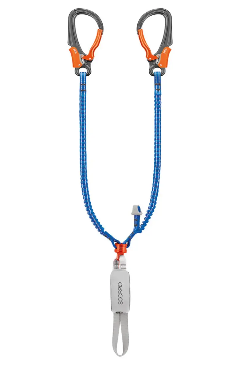 Petzl Scorpio Eashook Via Ferrata Lanyard – Certified Climbing Safety Gear 1