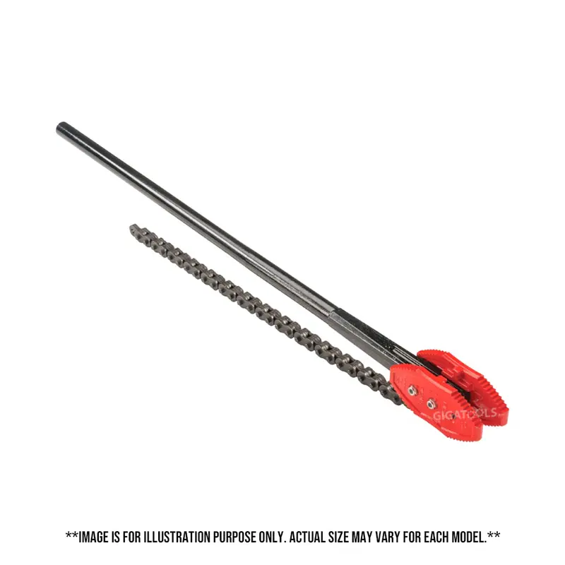 Ridgid Double-Ended Chain Pipe Tong — Heavy-Duty Grip For Tightening And Loosening 1
