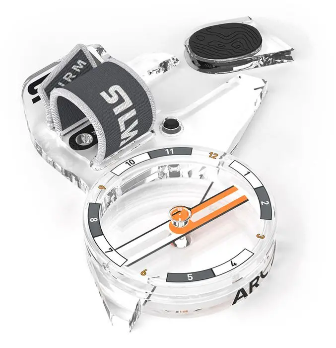 Silva Arc Jet Spectra Left-Handed Orienteering Compass 1