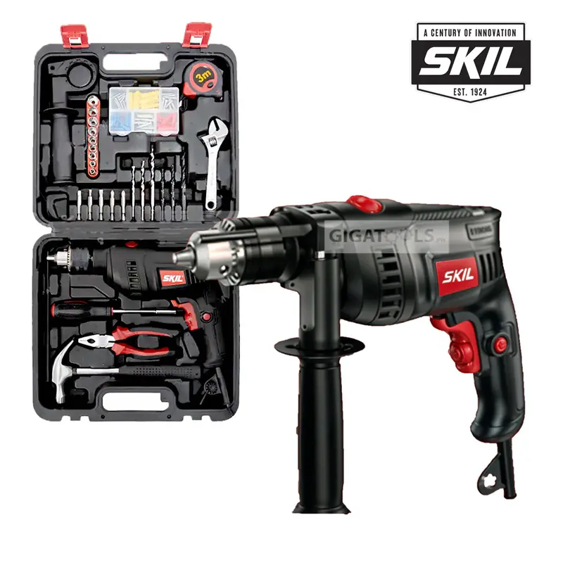 Skil 1582 650W Impact/Hammer Drill – Dual-Mode Rotary Tool For Concrete & Wood 1