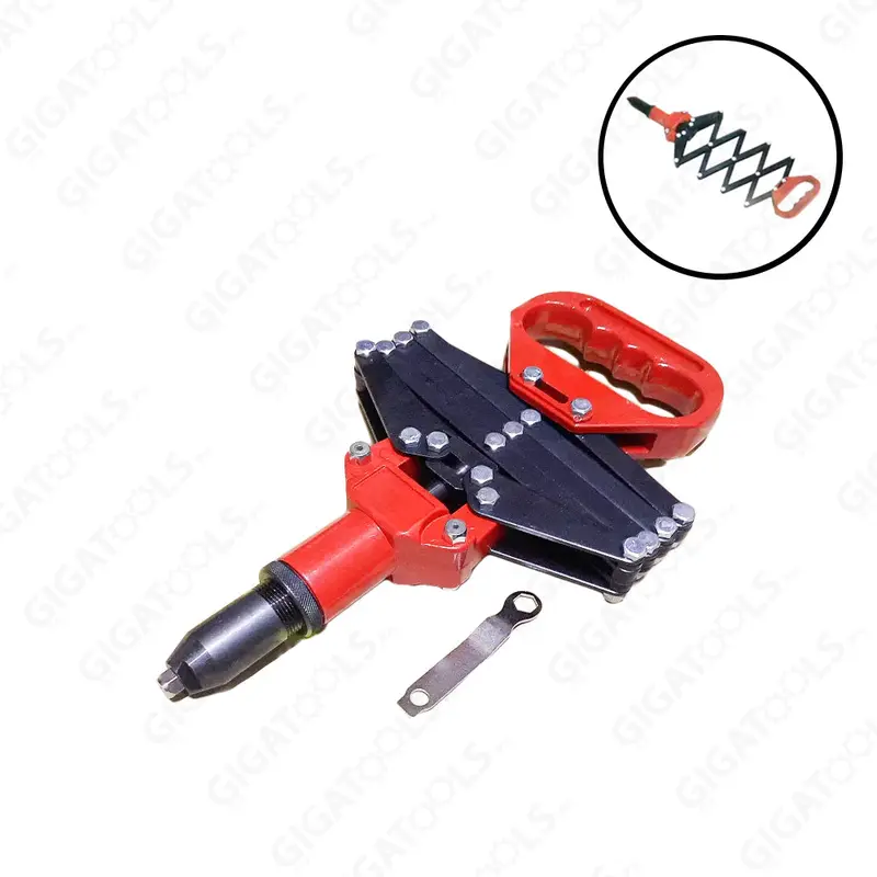 Topmax Lazy Tong Riveting Tool – Ergonomic Hand Riveter For Light To Medium Duty 1