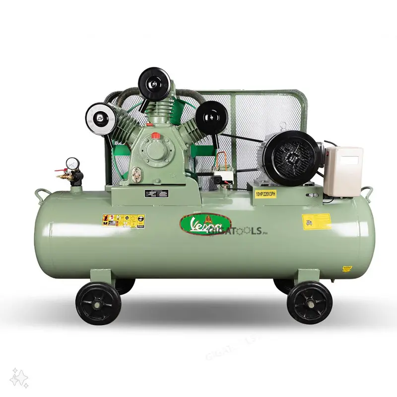 Vespa 10Hp Three-Cylinder Air Compressor – Manufactured In Taiwan 1