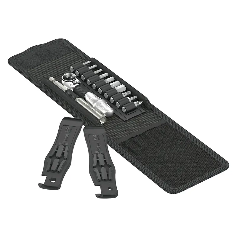 Wera Bicycle Tool Set 1 – Ratchet Bit Holder Set With Assorted Hex & Torx Bits 1