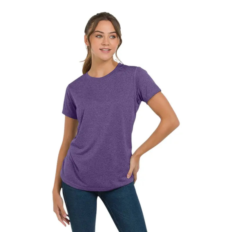 Zorrel Z6058 Women'S Heathered Durable Training T-Shirt 17